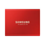حافظه SSD اکسترنال سامسونگ مدل T5 ظرفیت 1 ترابایت قرمز