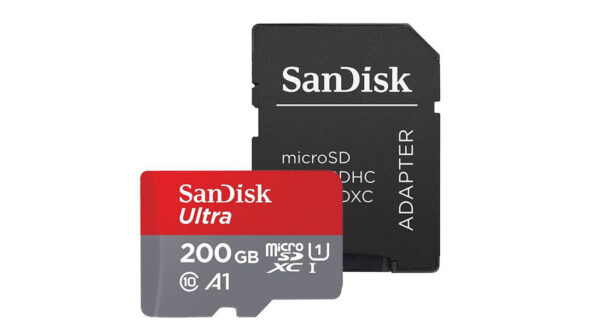 کارت حافظه microSDHC سن دیسک مدل Ultra A1 کلاس 10ظرفیت 200گیگ
