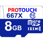 کارت حافظه‌ microSDXC پروتاچ مدل Ultra کلاس 10 استاندارد UHS-1 U1 سرعت 100MBps ظرفیت 8 گیگابایت