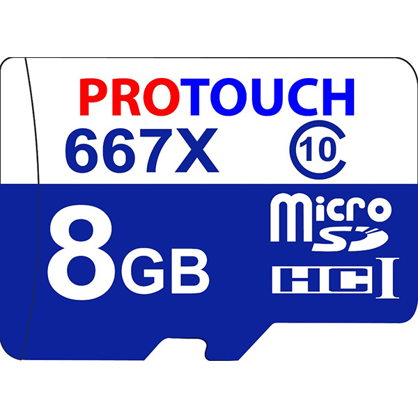 کارت حافظه‌ microSDXC پروتاچ مدل Ultra کلاس 10 استاندارد UHS-1 U1 سرعت 100MBps ظرفیت 8 گیگابایت