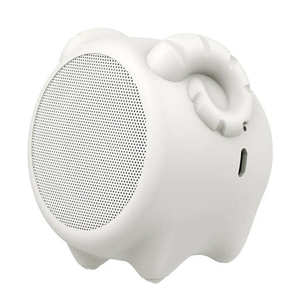 اسپیکر بلوتوث باسئوس مدل Baseus•Q Chinese Zodiac Wireless Speaker-Sheep E06 Milky White