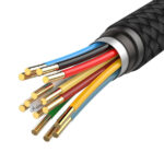 کابل تبدیل مدل Video Type-C Male To HD4K Male Adapter Cable 1.8M Space gray باسئوس