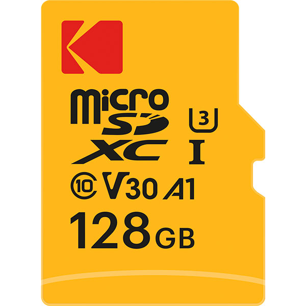 کارت حافظه microSDXC کداک کلاس 10 استاندارد UHS-I U3 ظرفیت 128 گیگابایت