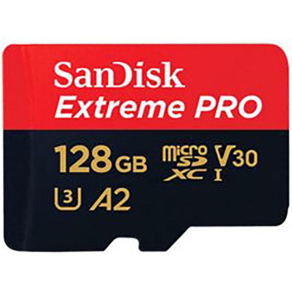 کارت حافظه microSDHC سن دیسک مدل Extreme Pro کلاس 10 ظرفیت 128 گیگ