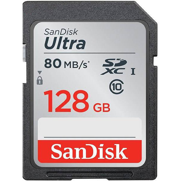 کارت حافظه SDHC سن دیسک مدل 100MBps ظرفیت 128گیگ