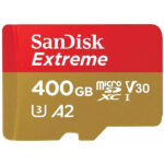 کارت حافظه microSDXC سن دیسک Extreme PRO ظرفیت 400گیگ