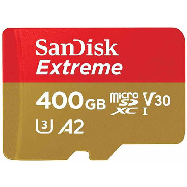 کارت حافظه microSDXC سن دیسک Extreme PRO ظرفیت 400گیگ