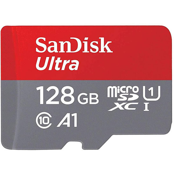 کارت حافظه microSDHC سن دیسک مدل Ultra A1 کلاس 10ظرفیت 128گیگ