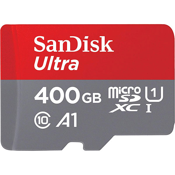 کارت حافظه microSDHC سن دیسک مدل Ultra A1 کلاس 10ظرفیت 400گیگ