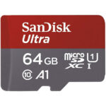 کارت حافظه microSDHC سن دیسک مدل Ultra A1 کلاس 10ظرفیت 64 گیگ
