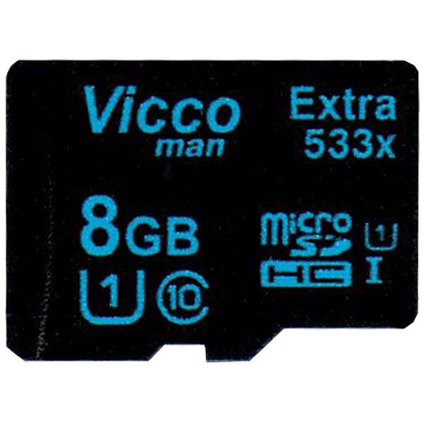 کارت حافظه microSDHC ویکومن مدل Extra533X ظرفیت 8گیگ
