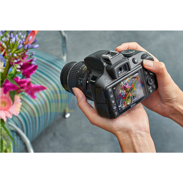 دوربین نیکون D3400 همراه با لنز نیکون AF-P 18-55mm