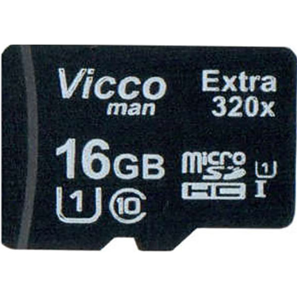 کارت حافظه microSDHC ویکومن 16گیگ مدل Extre 320X کلاس 10