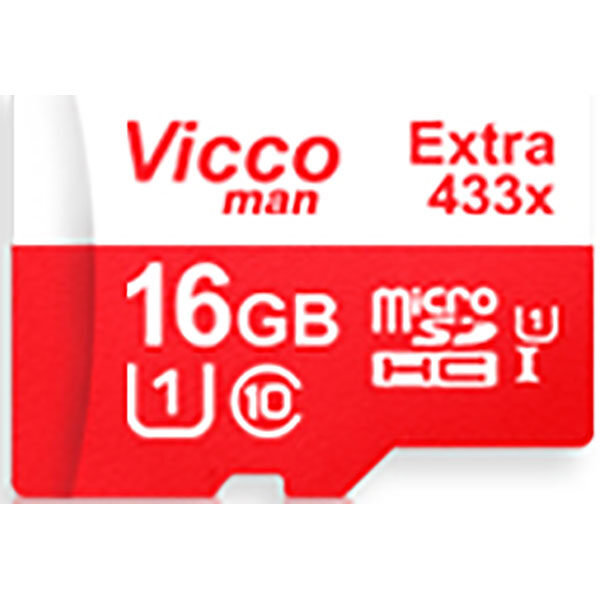 کارت حافظه microSDHC ویکومن مدل Extra 433ظرفیت 16 گیگ