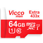 کارت حافظه microSDHC ویکومن مدل Extra 433ظرفیت 64 گیگ