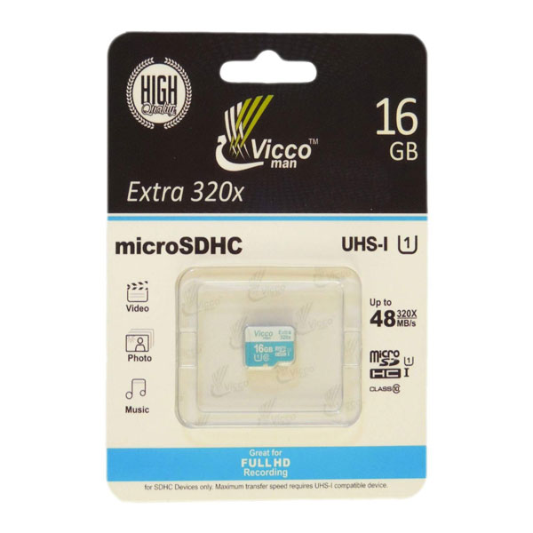 کارت-حافظه-microsdhc-ویکومن-مدل-extre-320x-ظرفیت-16گیگ