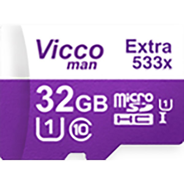 کارت حافظه microSDHC ویکومن مدل Extre 533X ظرفیت 32گیگ همراه با آداپتور SD