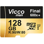 کارت حافظه microSDHC ویکو من مدل Extre600X ظرفیت 128گیگ همراه با آداپتور SD