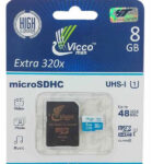 کارت حافظه microSDHC ویکومن 8گیگ مدل Extre 320X کلاس 10