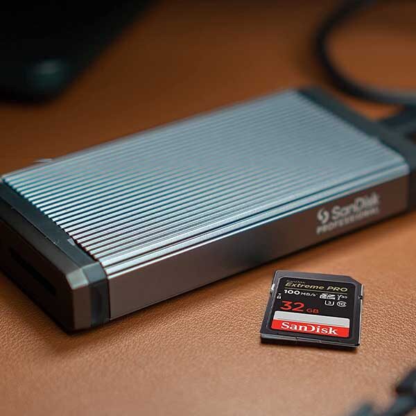 کارت حافظه سن دیسک SD Extreme pro 100MBps ظرفیت 32 گیگابایت