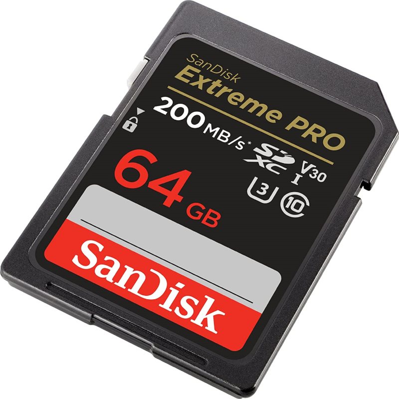 کارت حافظه سن دیسک MicroSD Extreme pro 200MBps ظرفیت 64 گیگابایت
