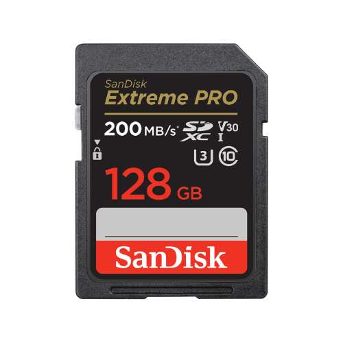 کارت حافظه سن دیسک MicroSD Extreme pro 200MBps ظرفیت 128 گیگابایت