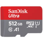 کارت حافظه سن دیسک MicroSD Ultra Class 10 100MBps ظرفیت 512 گیگابایت