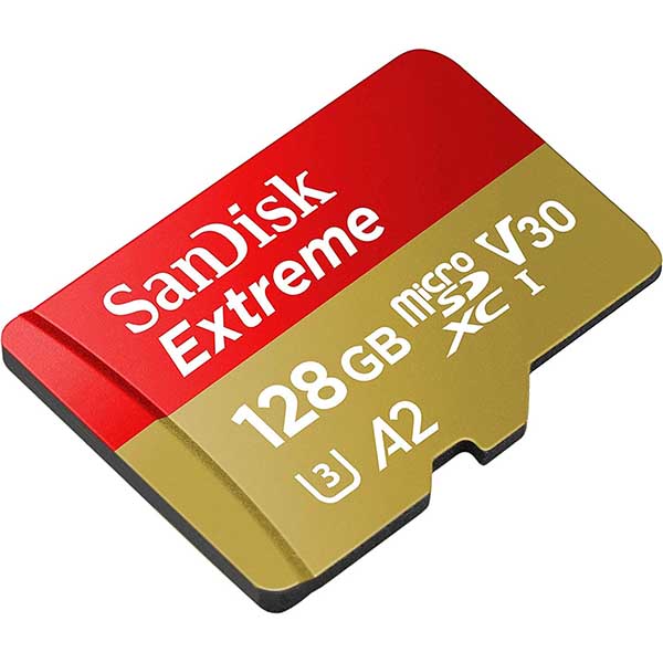 کارت حافظه سن دیسک MicroSD Extreme 190MBps ظرفیت 128 گیگابایت