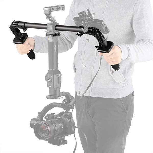 نگهدارنده دوربین ژیون مدل SmallRig Dual Handgrip