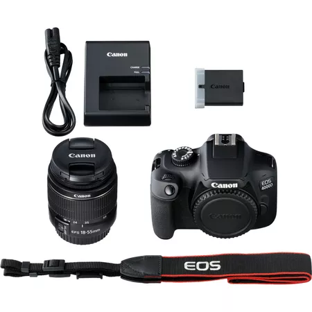 دوربین دیجیتال کانن مدل EOS 4000D به همراه لنز 18-55