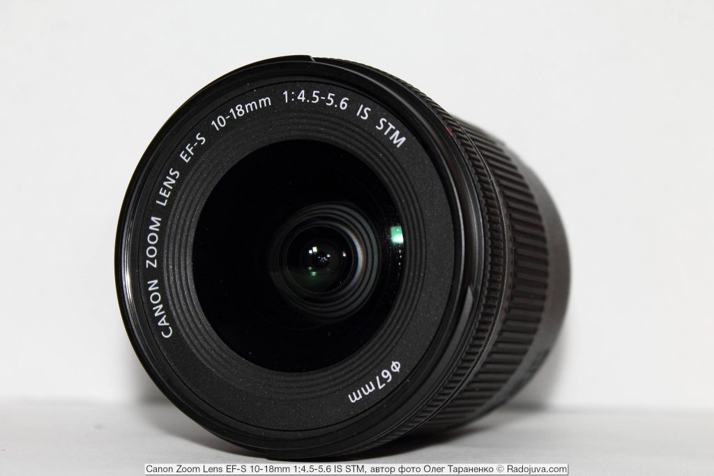 لنز کانن EF-S 10-18mm F4.5-5.6 IS STM