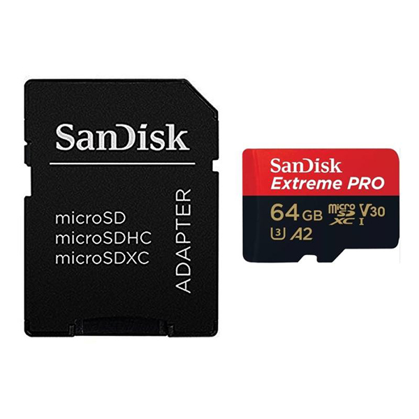 کارت حافظه سن دیسک Micro Extreme pro 200MBps ظرفیت 64 گیگابایت
