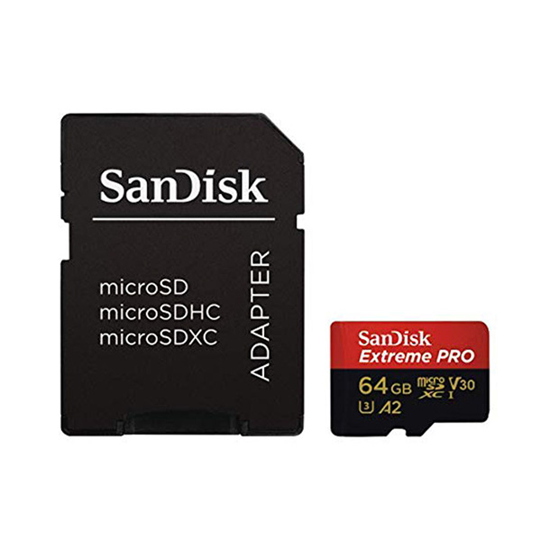 کارت حافظه microSDXC سن دیسک مدل Extreme Pro سرعت 170MBps ظرفیت 64 گیگابایت