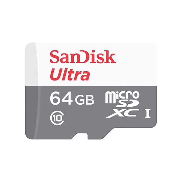 کارت حافظه microSDXC سن دیسک مدل Ultra A1 کلاس 10 سرعت 140MBps ظرفیت 64 گیگابایت