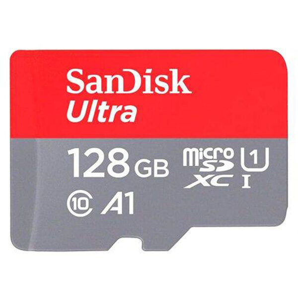 کارت حافظه microSDXC سن دیسک مدل Ultra A1 کلاس 10 سرعت 140MBps ظرفیت 128 گیگابایت