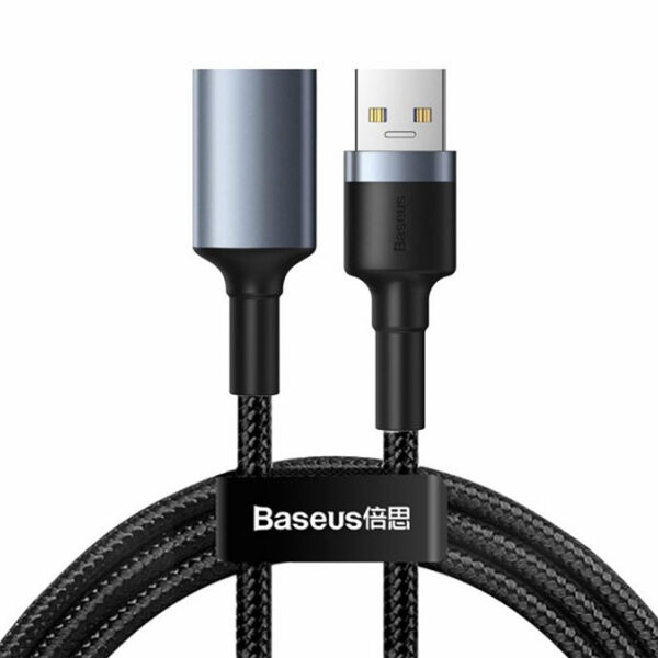 کابل افزایش طول یو اس بی بیسوس Baseus Cafule USB 3.0 Male to Female Cable 1m