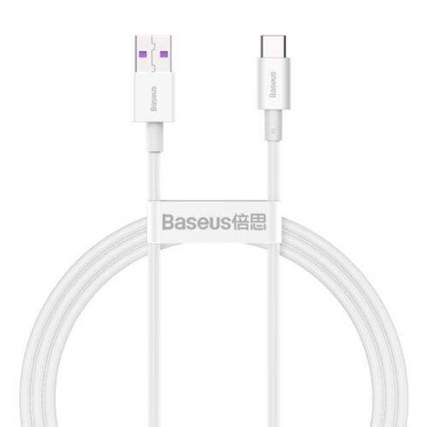کابل 2 متری USB به Type-C بیسوس مدل Baseus Superior Series CATYS سفید