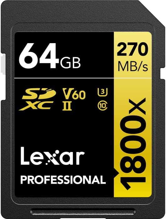 کارت حافظه SD 1800X LEXAR 64G