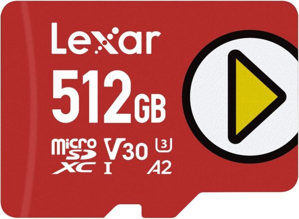 کارت حافظه MICRO SD PLAY LEXAR 512G