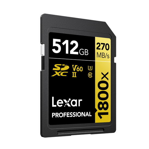 کارت حافظه SD 1800X LEXAR 512G