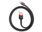 کابل شارژ یو اس بی به تایپ سی بیسوس Baseus cafule Cable با توان 3 آمپر و طول 0.5 متر Red+Black