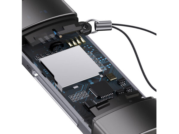 رم ریدر USB به اس دی کارت و میکرو اس دی بیسوس Baseus USB-A to SD/TF