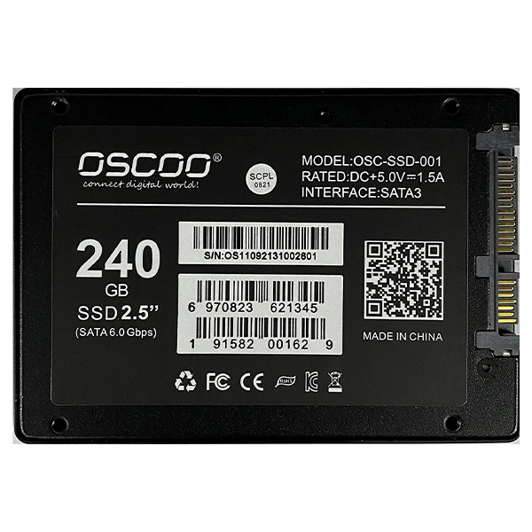 اس اس دی اینترنال مدل OSCOO SSD-001 ظرفیت 240 گیگابایت