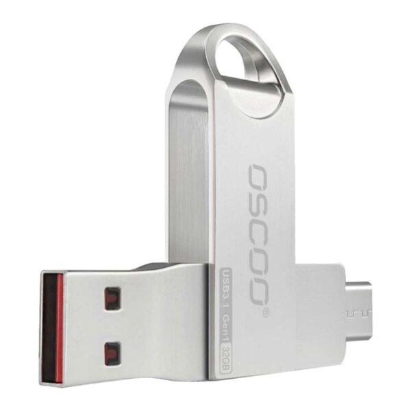فلش مموری OSCOO مدل CU-002 type-c USB 3.1 ظرفیت 32 گیگابایت