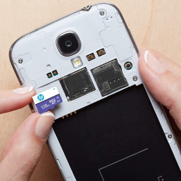 کارت حافظه microSD برند HP مدل mi330 ظرفیت 128 گیگابایت