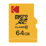 کارت حافظه microSDXC کداک کلاس 10 استاندارد UHS-I U3 سرعت 100MBps ظرفیت 64 گیگابایت