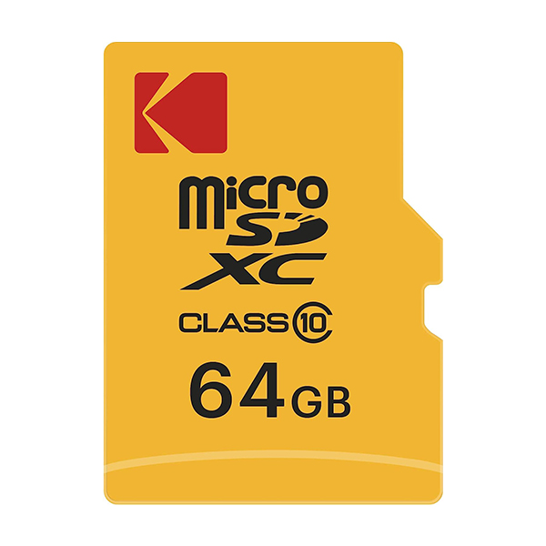 کارت حافظه microSDXC کداک کلاس 10 استاندارد UHS-I U3 سرعت 100MBps ظرفیت 64 گیگابایت