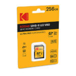 کارت حافظه کداک SD با ظرفیت 256 گیگابایت مدل V30 A1 کلاس 10