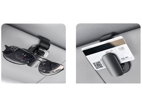 نگهدارنده عینک داخل ماشین بیسوس Baseus Platinum Vehicle Eyewear Clip Clamping Type