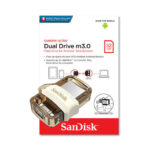 فلش مموری سن دیسک Ultra Dual Drive M3.0 Gold ظرفیت 32 گیگابایت